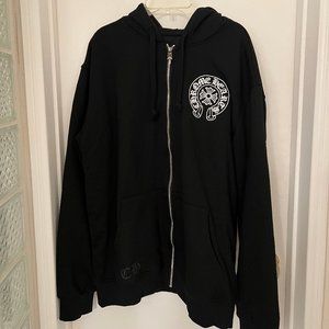 Chrome Hearts Horseshoe Print Hoodie